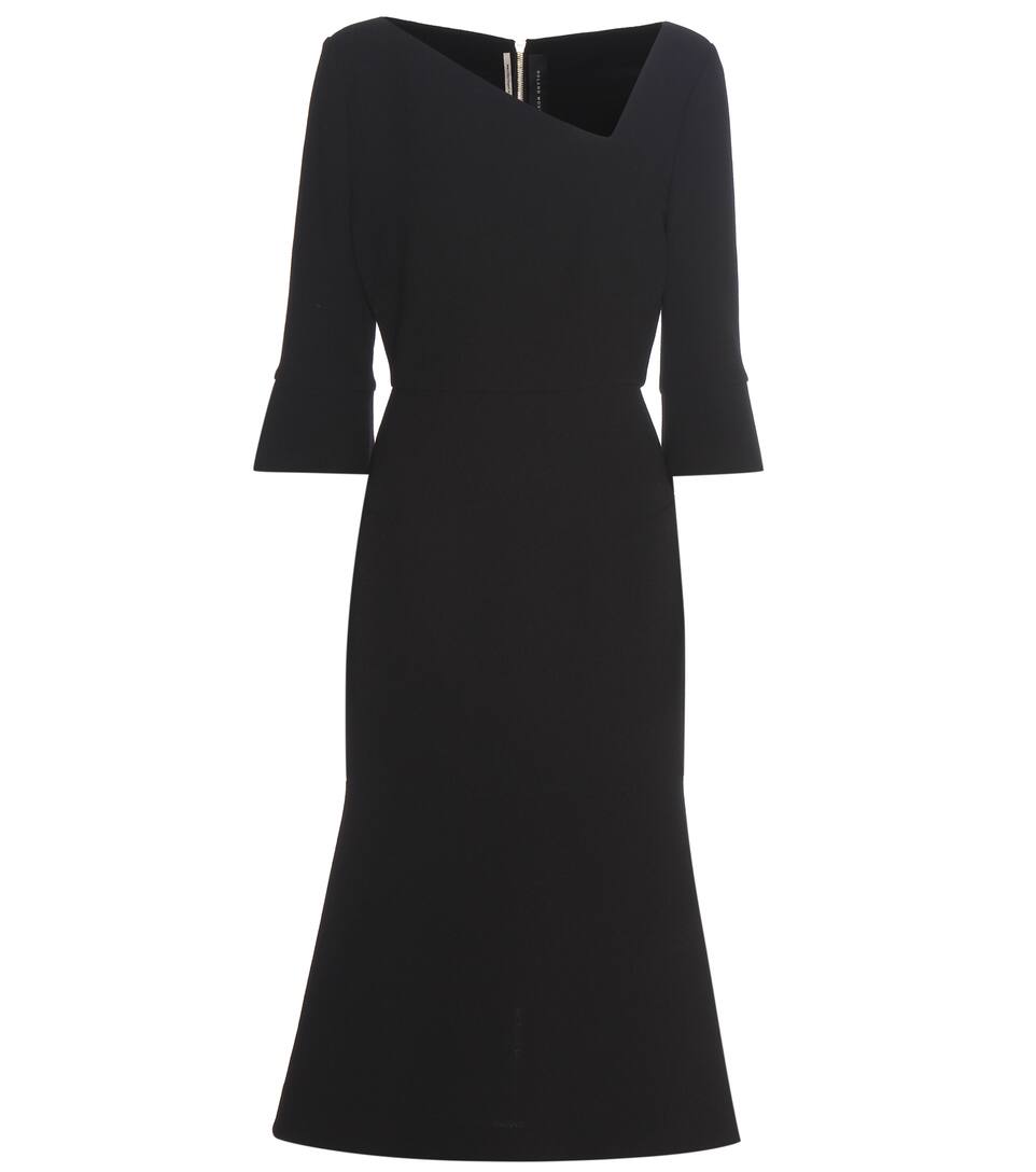 Roland Mouret Crêpe-Kleid Dagnall aus Wolle