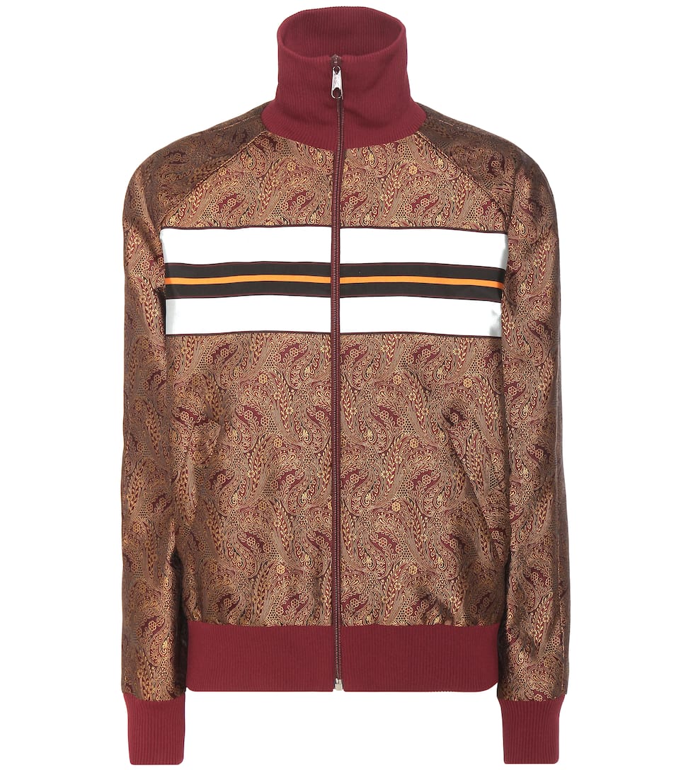 Hillier Bartley Bomberjacke aus Seiden-Jacquard