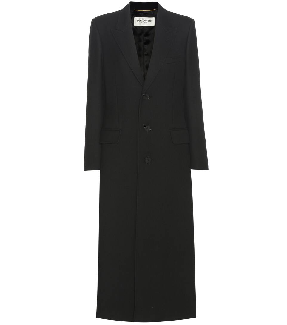 Saint Laurent Mantel aus Schurwolle