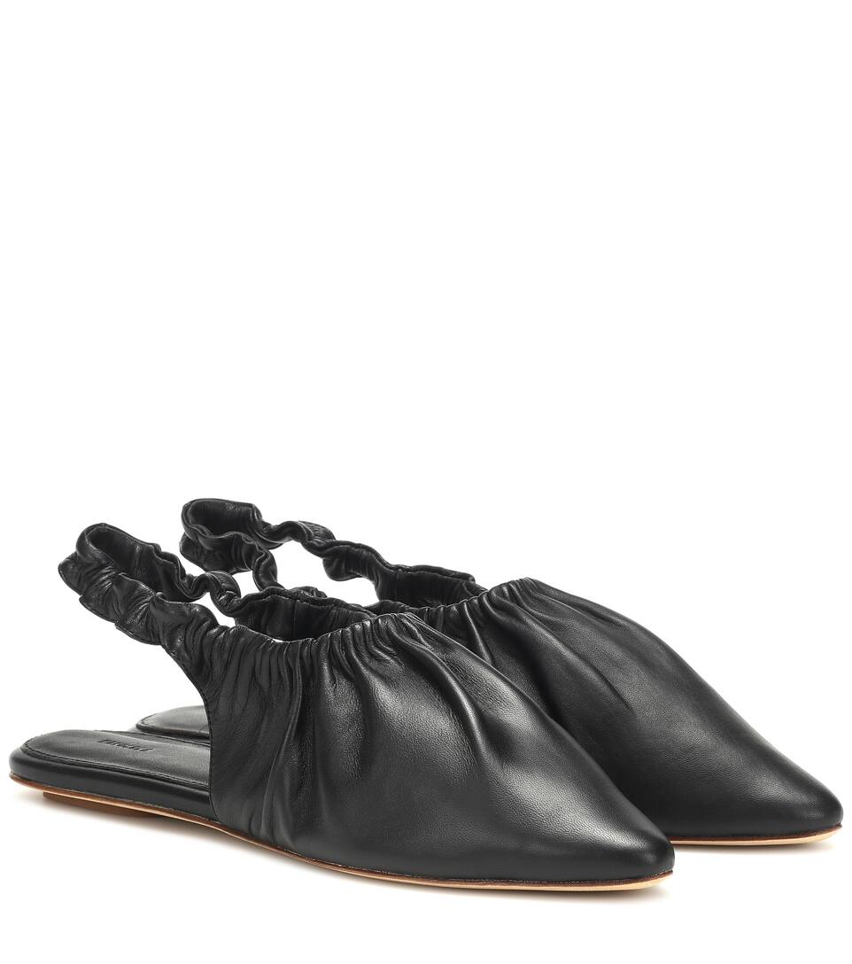 Cuir Artnbsp;p00400405 NanushkaBallerines N° Zuo En 0wPkn8O