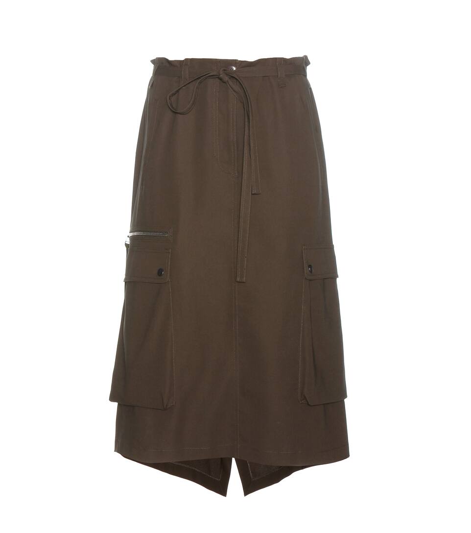 Helmut Lang Rock aus Baumwolle