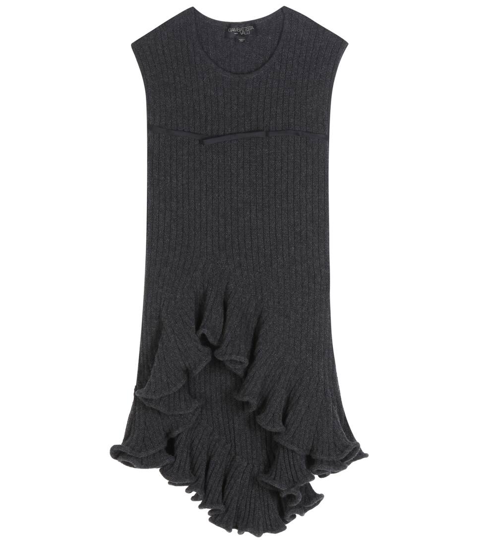 Giambattista Valli Stricktop aus Schurwolle