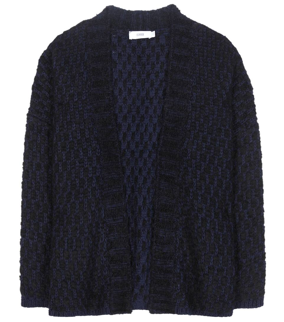 Closed Cardigan aus einem Alpaka-Gemisch