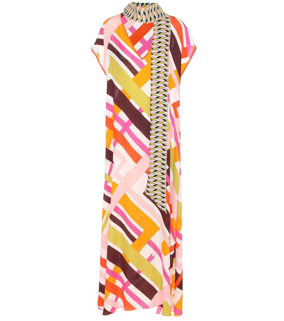 Emilio Pucci Beach Maxikleid mit Print
