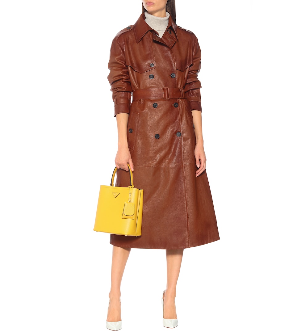 En Cuir Trench PradaN° coat Artnbsp;p00405645 lcTKFJ31