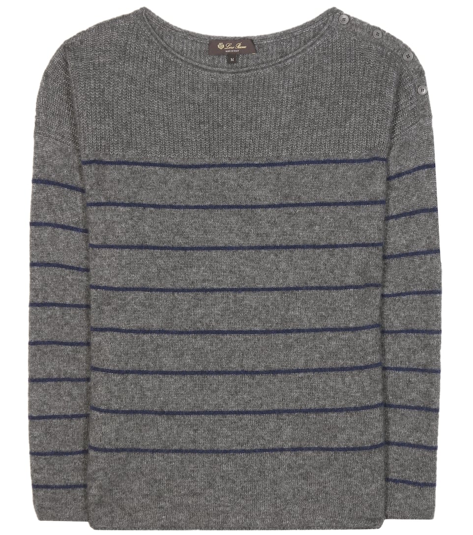 Loro Piana Strickpullover Shepherd aus Cashmere und Seide