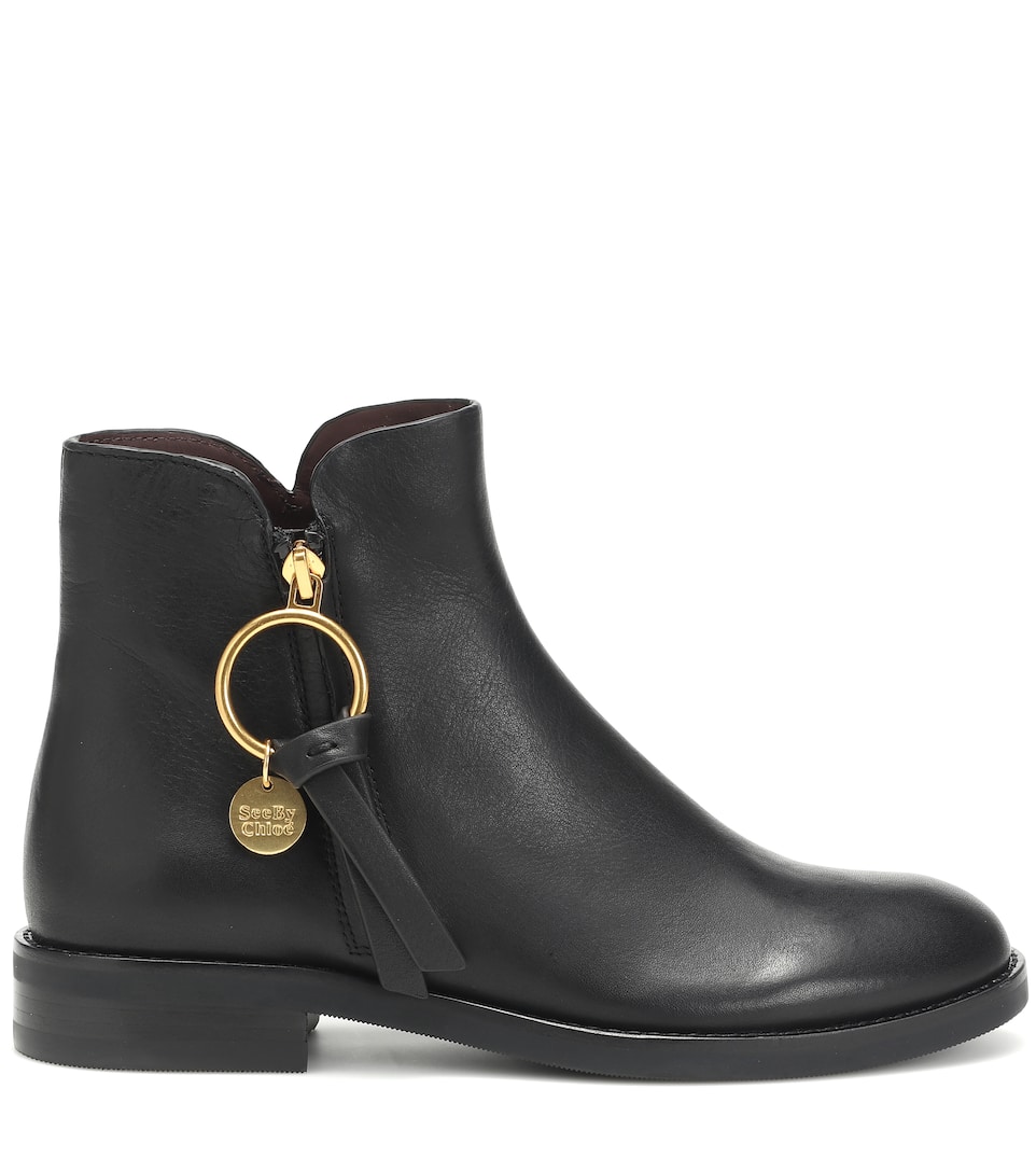 See Flat Louise Artnbsp;p00392228 ChloéBottines Cuir By N° En MpzLUGSVq