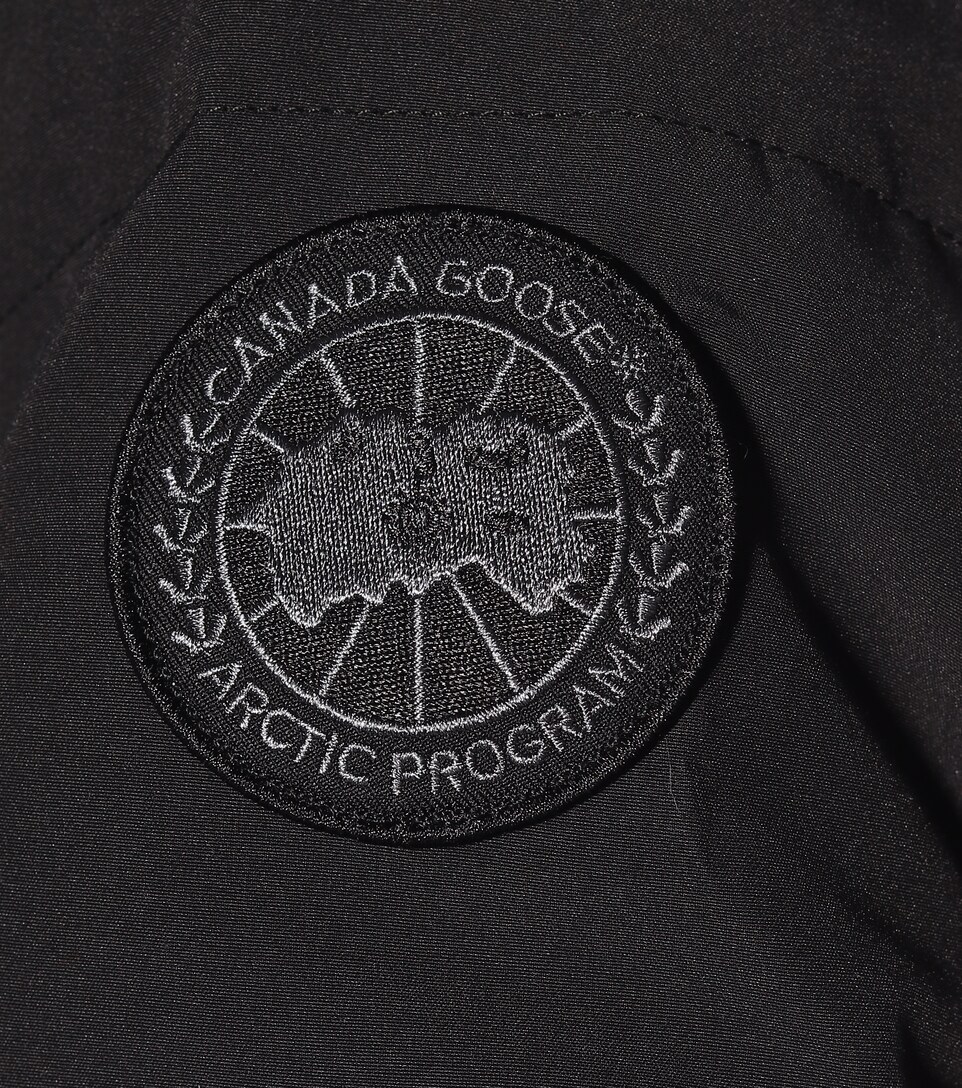 canada goose black label patch