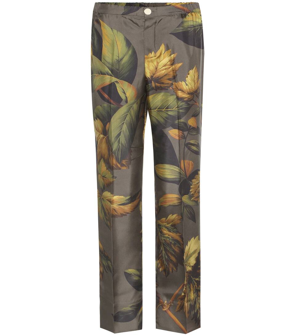 For Restless Sleepers Seidenhose mit Print