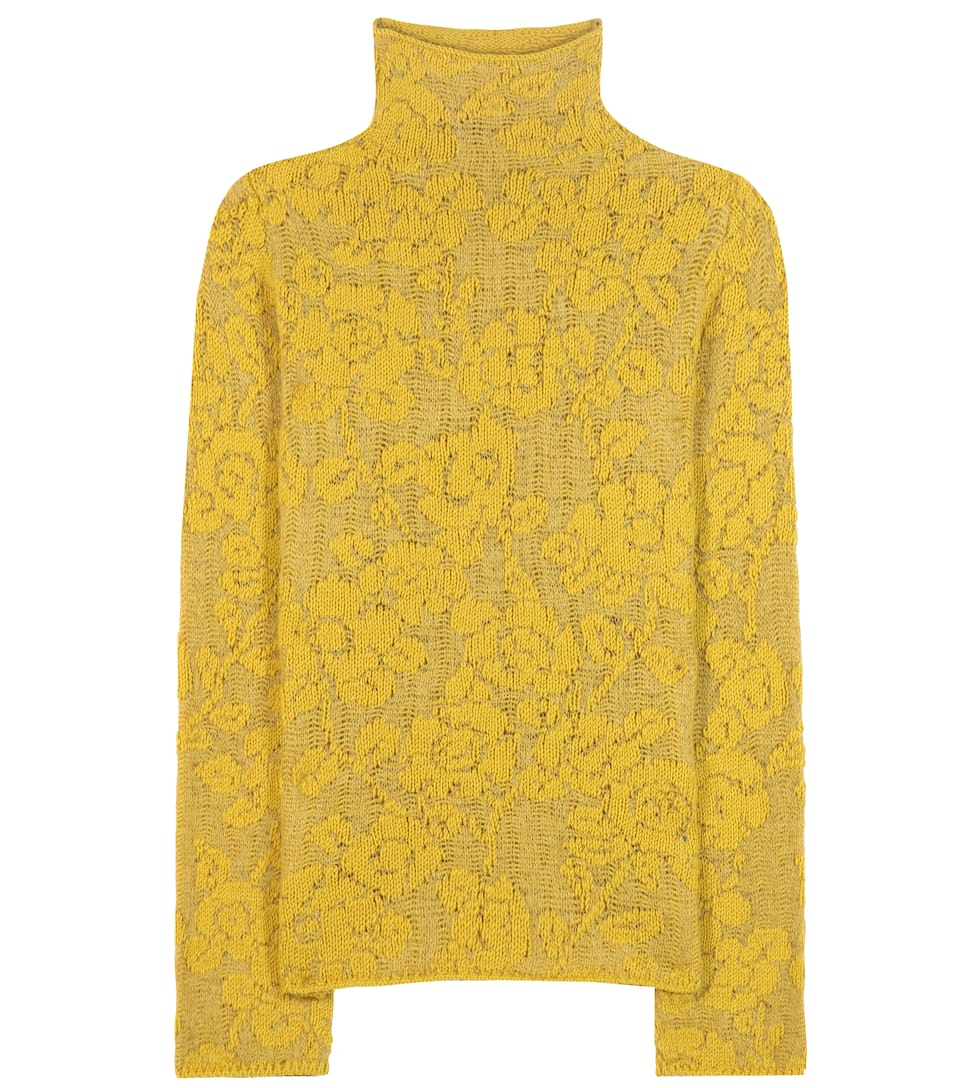 Etro Rollkragenpullover aus einem Woll-Mohair-Gemisch