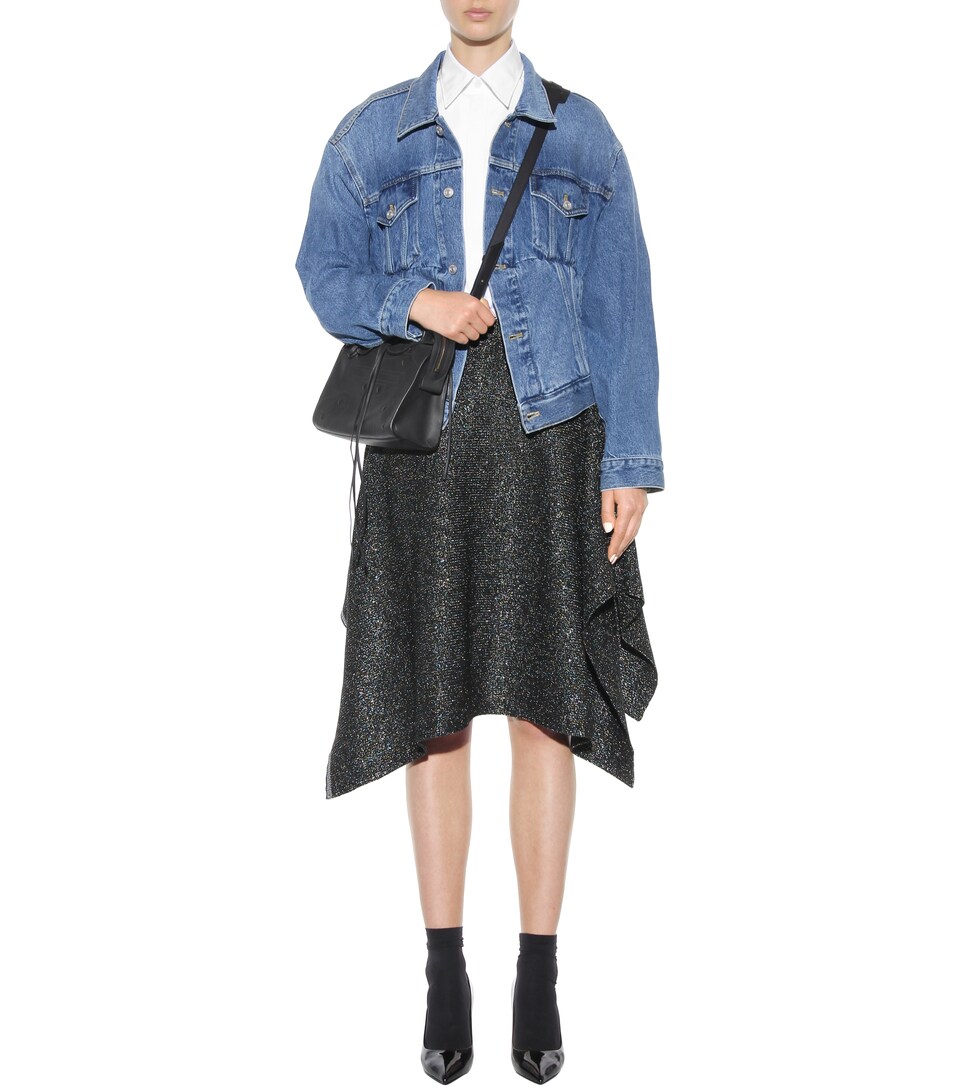 balenciaga blackout mini