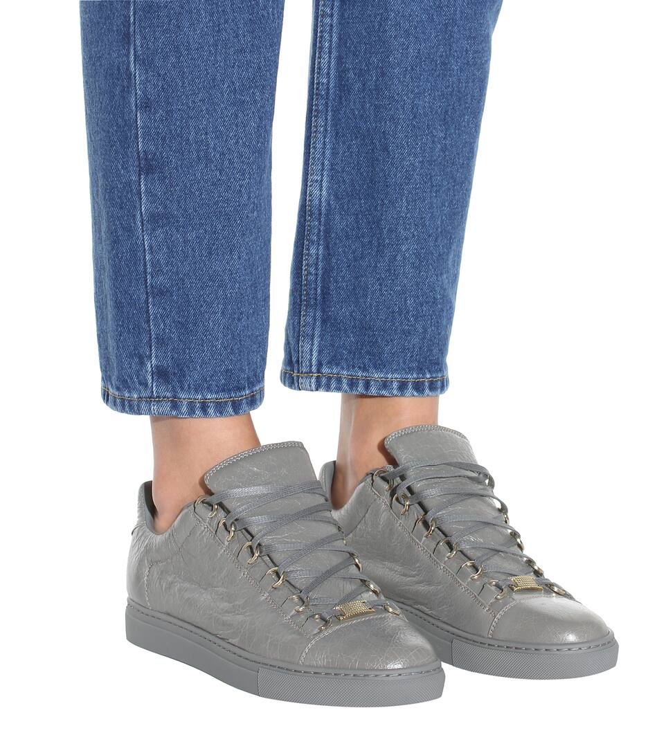 balenciaga arena femme gris