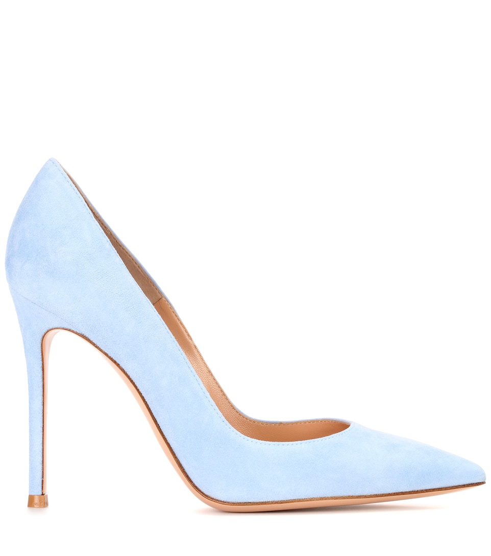 Gianvito 105 Suede Pumps Gianvito Rossi mytheresa
