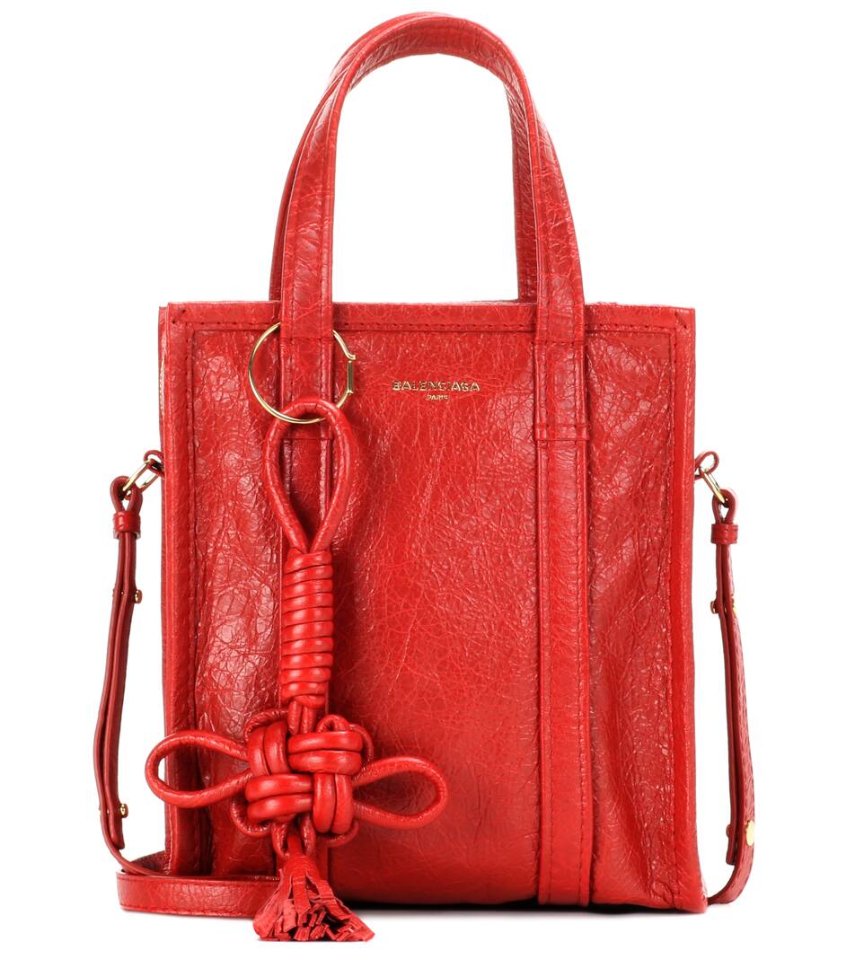 Balenciaga Bazar Shopper XS leather shopping bag