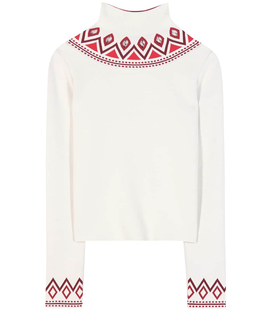 Alexander McQueen Pullover aus Jacquard-Strick