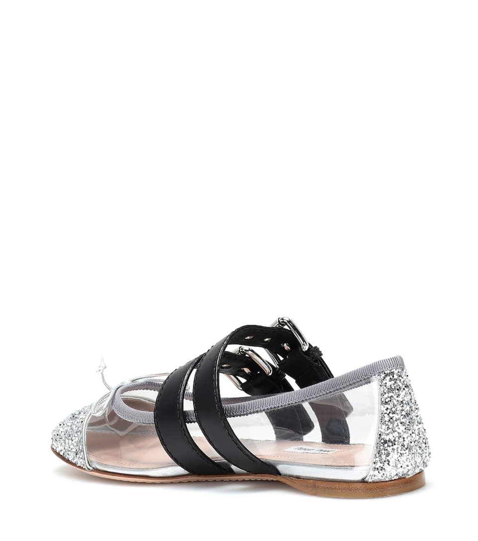 En À Et Cuir Paillettes Artnbsp;p00356210 MiuBallerines N° UVGSzMpq