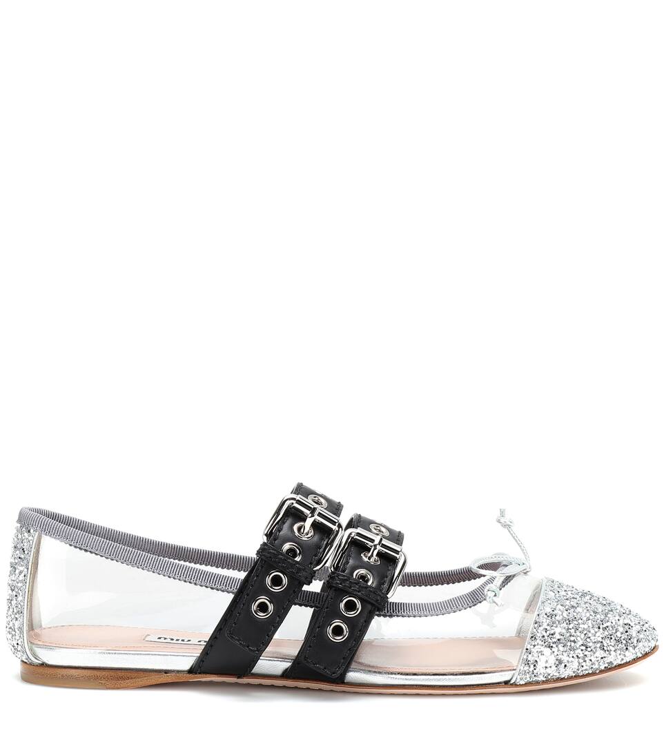 En À Et Cuir Paillettes Artnbsp;p00356210 MiuBallerines N° UVGSzMpq
