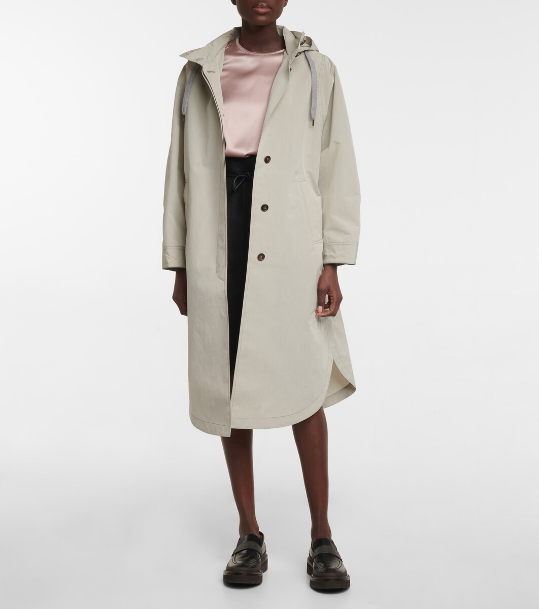 brunello cucinelli raincoat