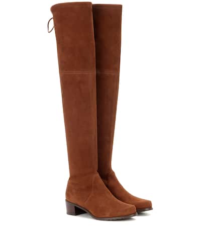 Overknee-stiefel Midland Ville Aus Veloursleder
