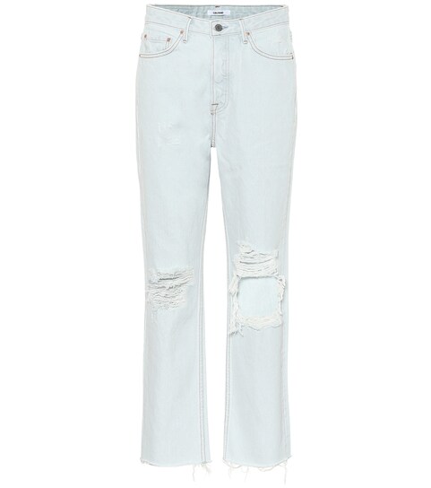 GRLFRND - Mica high-rise straight jeans 