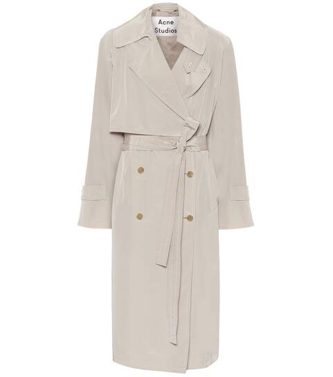 Technical trench coat clearance