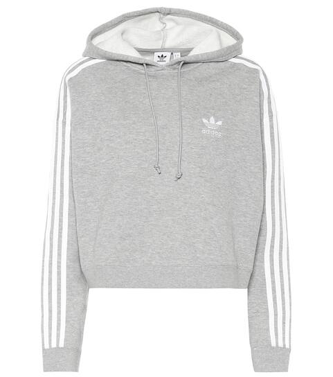 Adidas Pullover.Westen.Sweatshirts aus Baumwolle Weiß Adidas Pullover.Westen.Sweatshirts aus Baumwolle Weiß
