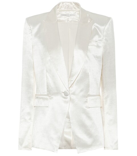 veronica beard white blazer
