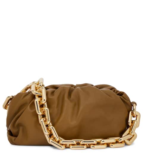 bottega pouch gold