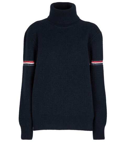Thom Browne Wool and cashmere turtleneck sweater