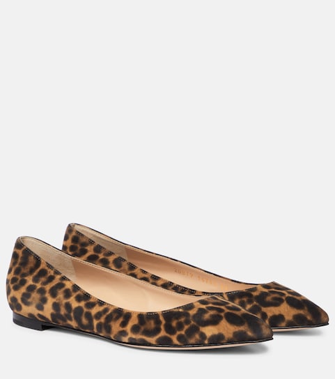 gianvito rossi leopard mules