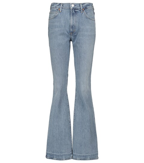 Lilah high-rise bootcut jeans 