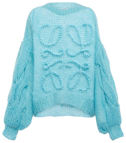 Loewe - Mohair-blend sweater | Mytheresa