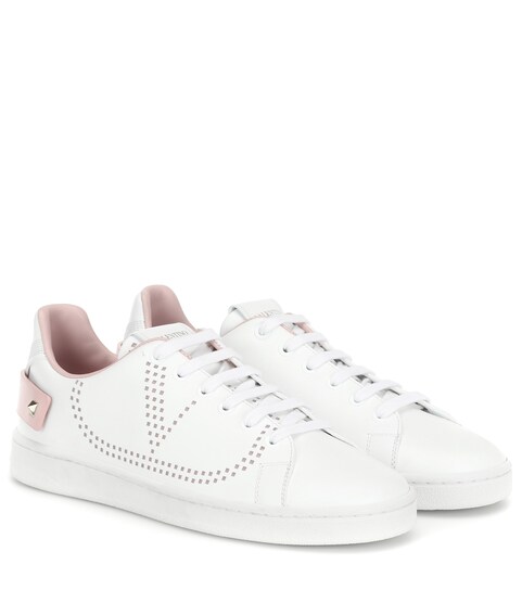 valentino sneakers rose gold