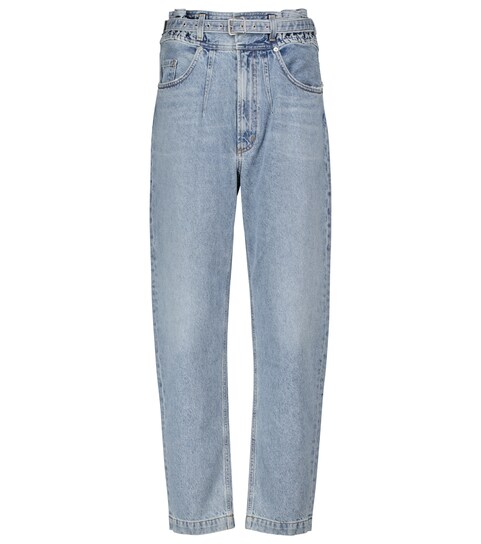 Agolde - Riya high-rise tapered jeans 
