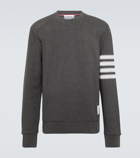 Thom Browne Cotton 4 Bar sweatshirt
