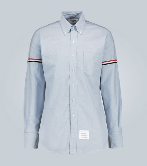 Oxford Grosgrain Armband Classic Shirt
