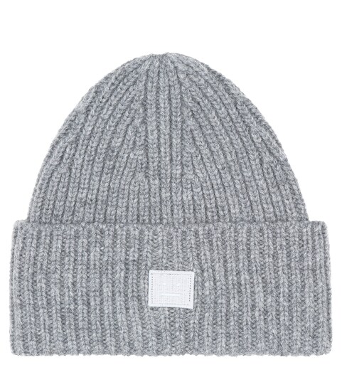 Mini Pansy N Face Wool Beanie - Acne 