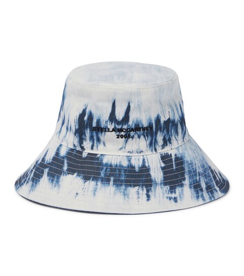 Stella McCartney - Tie-dye denim bucket 