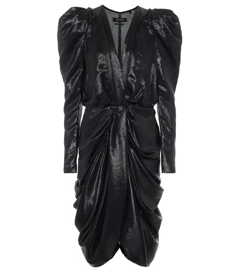 Issolya silk-blend minidress