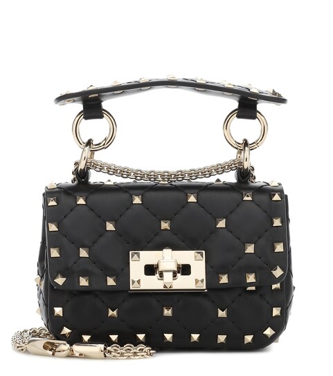 Valentino Garavani Rockstud Spike Micro leather crossbody bag