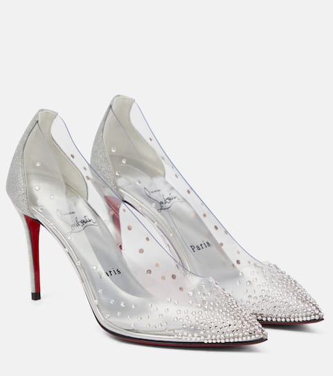 Louboutin pvc heels clearance