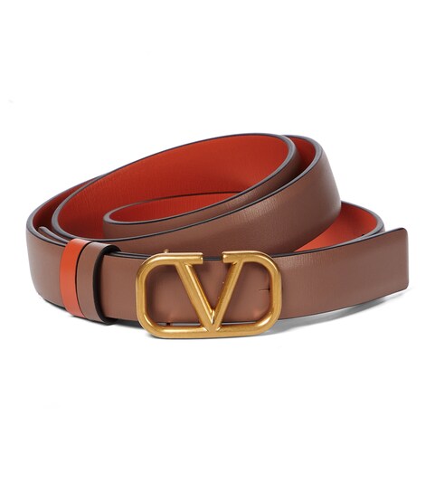 thin valentino belt