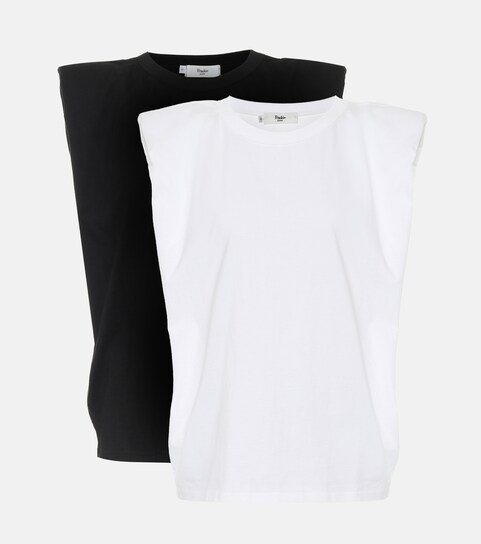 Frankie Shop - Eva set of 2 cotton tank 