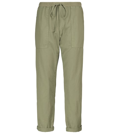 Velvet - Misty cotton twill cargo pants 