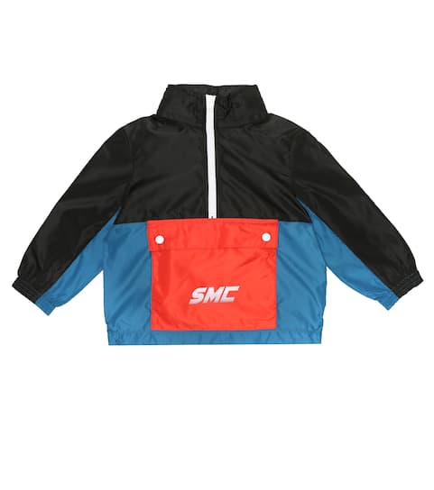 Logo Track Jacket Stella McCartney Kids | Mytheresa Adidas Originals Logo Zip Hoodie Track Top Vivid Blau Jacke