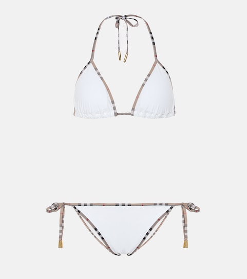 burberry triangle bikini