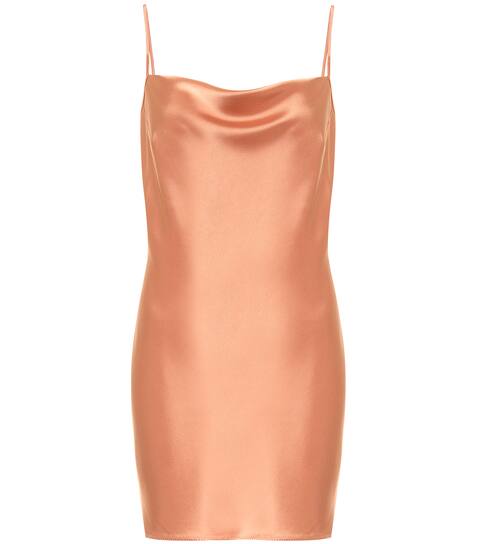 Nanushka slip dress clearance