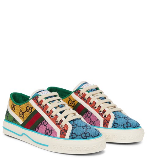 Gucci - Zapatillas Gucci Tennis 1977 GG Multicolor | Mytheresa