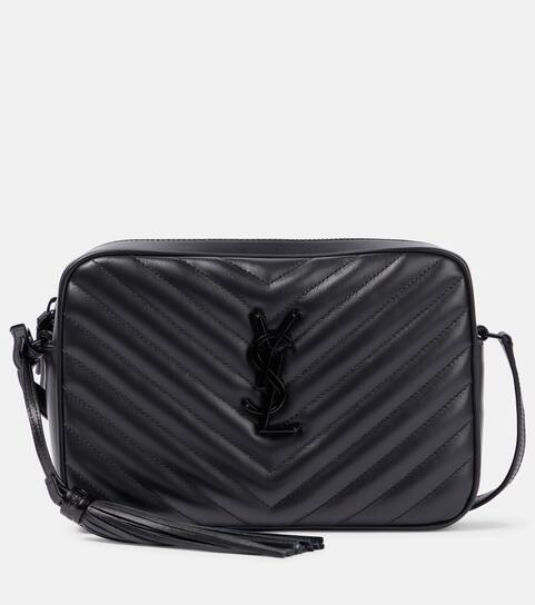 ysl lou matelassé leather camera bag