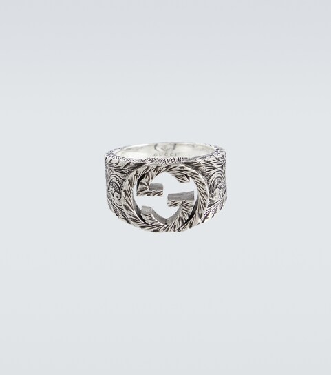 Gucci - Interlocking G silver ring 